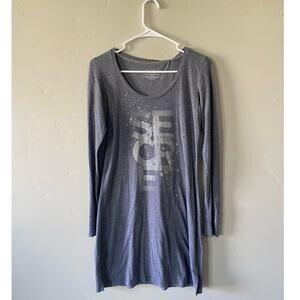 Victoria's Secret XS Gray Long Sleeved Nightgown